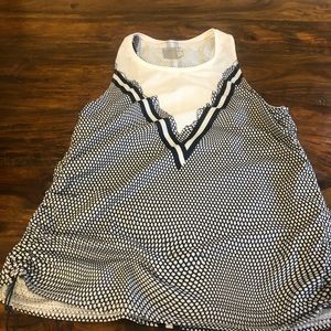 Lucky In Love tennis top.